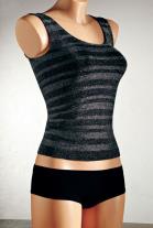 CANOTTA SPALLA LARGA LUREX