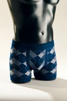 BOXER UOMO ROMBI BICOLORE