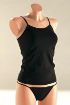 Il classico top da donna che non passa mia di moda. Scelto dalle donne come intimo e come esternabile.Ideale come sotto giacca.
Prodotto in lycra.Disponibile in diversi 