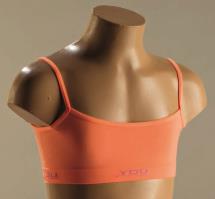 Reggiseno Sportivo Per Bambina - Top In Microfibra Elasticizzato, Colorato E Comodo - Foto 14